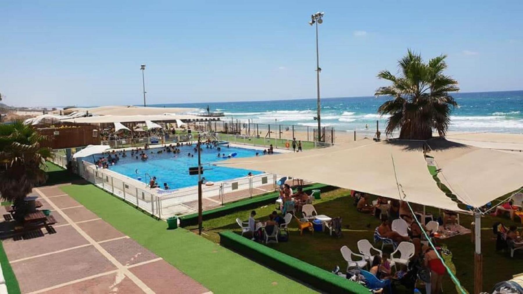 Spat Beach Bat Jam Exteriér fotografie